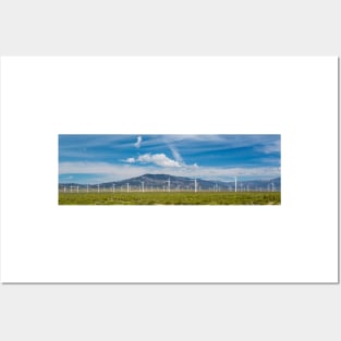 Spring Valley Wind Farm, Nevada, USA (C033/5385) Posters and Art